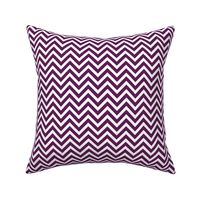 Plum Purple Chevron