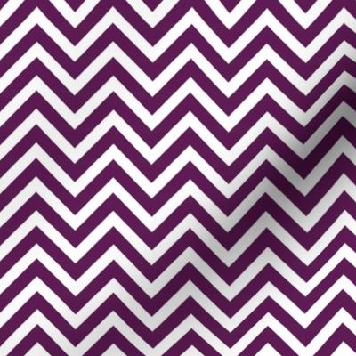 Plum Purple Chevron