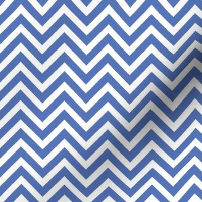 Royal Blue Chevron