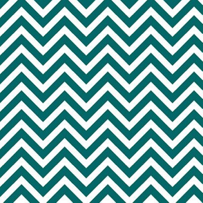 Dark Teal Chevron