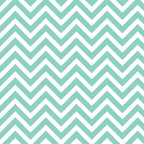 Aqua Chevron