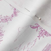 JCs Toile Darker Pink 