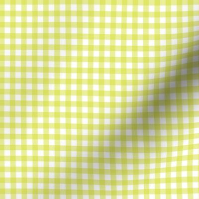 Lime Green Gingham