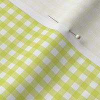 Lime Green Gingham