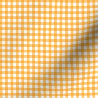 Orange Gingham