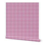 Berry Purple Gingham