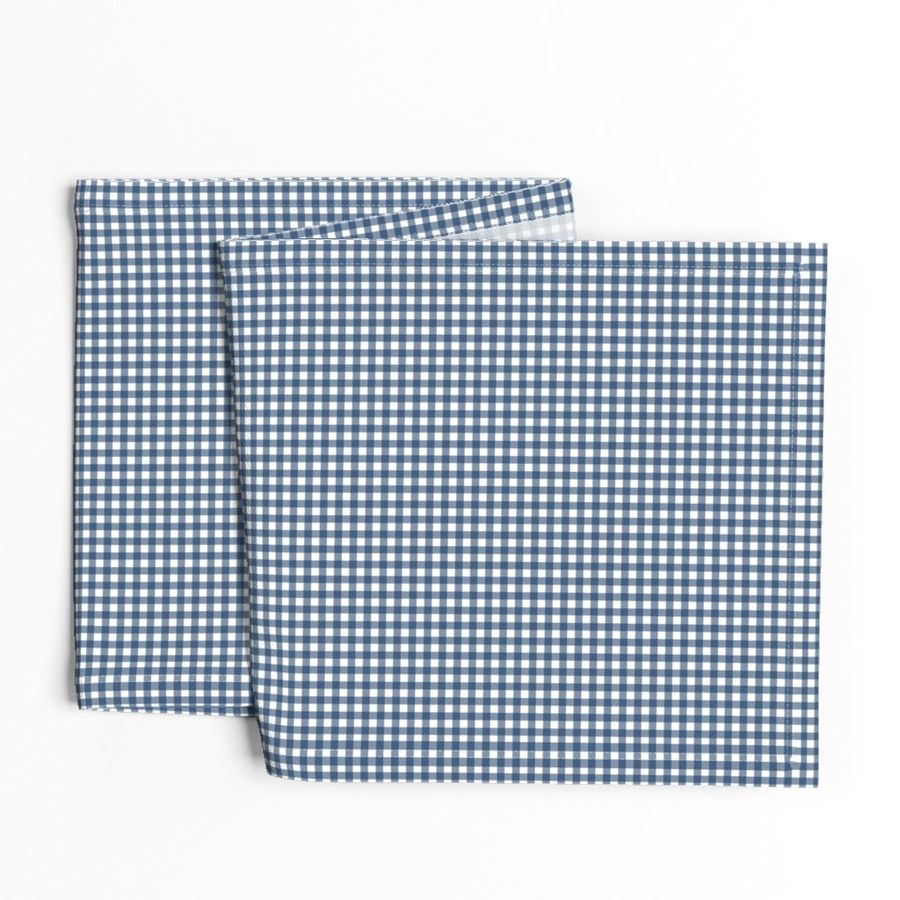 Navy Blue Gingham