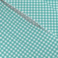 Teal Gingham