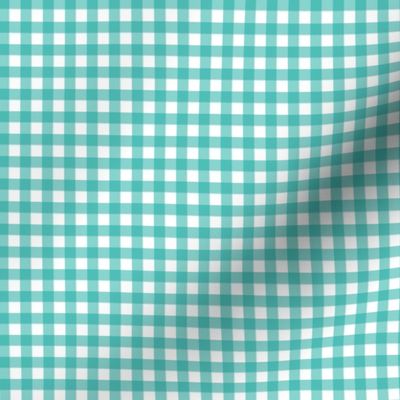 Teal Gingham