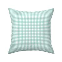 Aqua Gingham