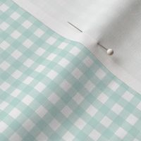 Mint Gingham