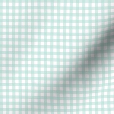 Mint Gingham