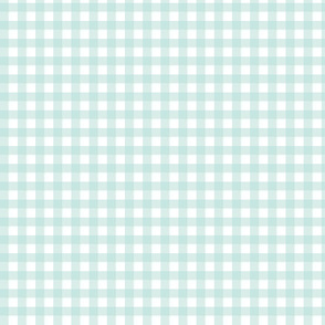 Mint Gingham