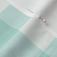 Mint Linen Gingham