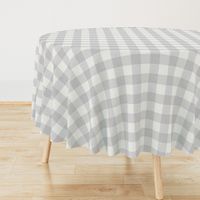 Gray Linen Gingham