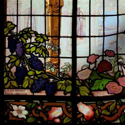 Henry G. Marquand House Conservatory Stained Glass Window ~ Medium