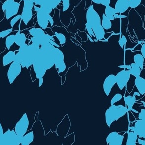 Noir-Hanging Plant-Blue-Night