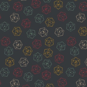 Conversational Wallpaper D20s - Large