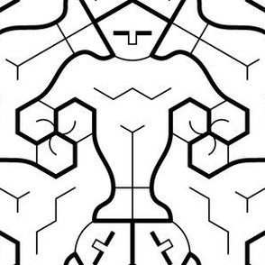 01758086 : superhero 3m : outline