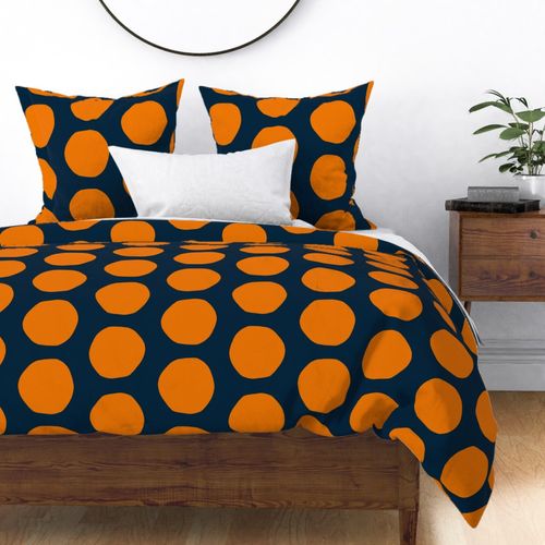 POLKA DOT PARTY (jumbo) - Playful Irregular Circles on Colorful Maximalist