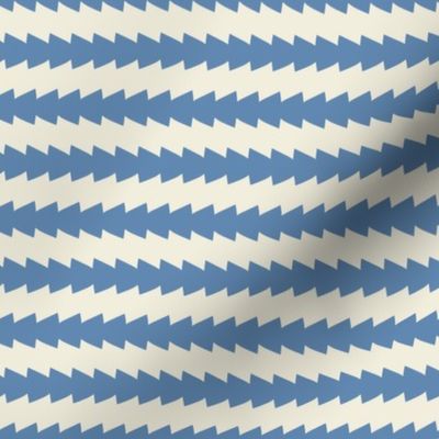 ZIG ZAG ZING (small) - Colorful Mod Retro 80s Pop Art Horizontal Stripes