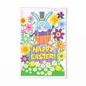 Peter Cottontail Tea Towel