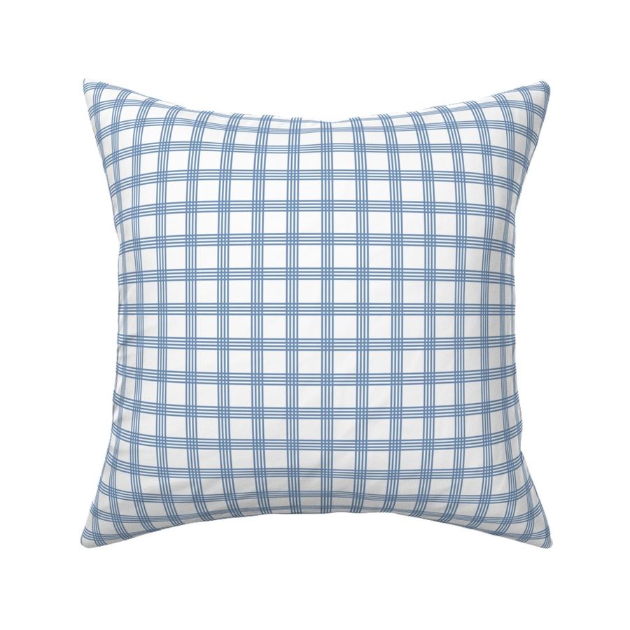 Spring Plaid in Blue (Medium)