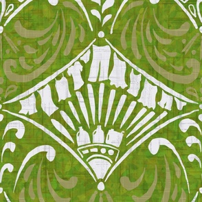 Daily Wash Damask Lime