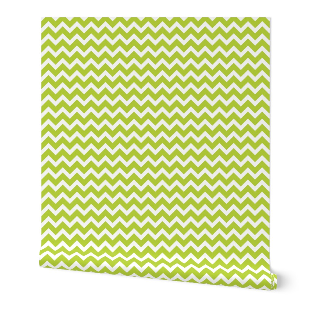 Apple Green Chevron