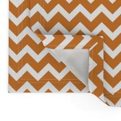 Burnt Orange Chevron