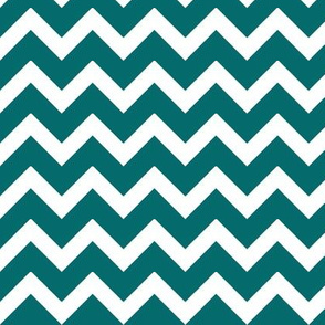 Dark Teal Chevron