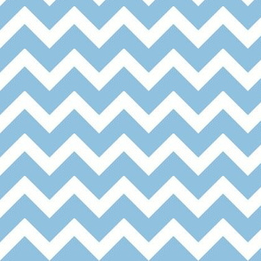 Sky Blue Chevron