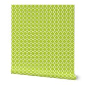 Apple Green Quatrefoil