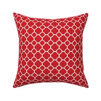 Red Quatrefoil