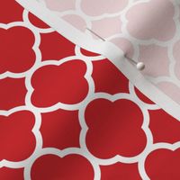 Red Quatrefoil