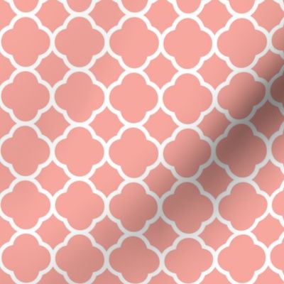 Pink Quatrefoil