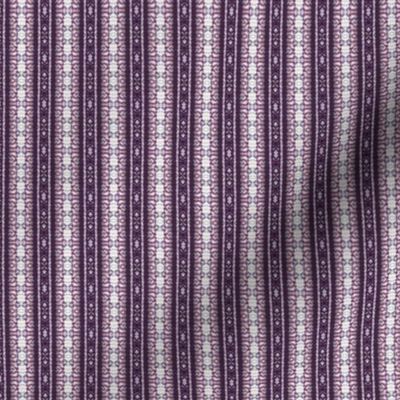 Purple Striped Lace