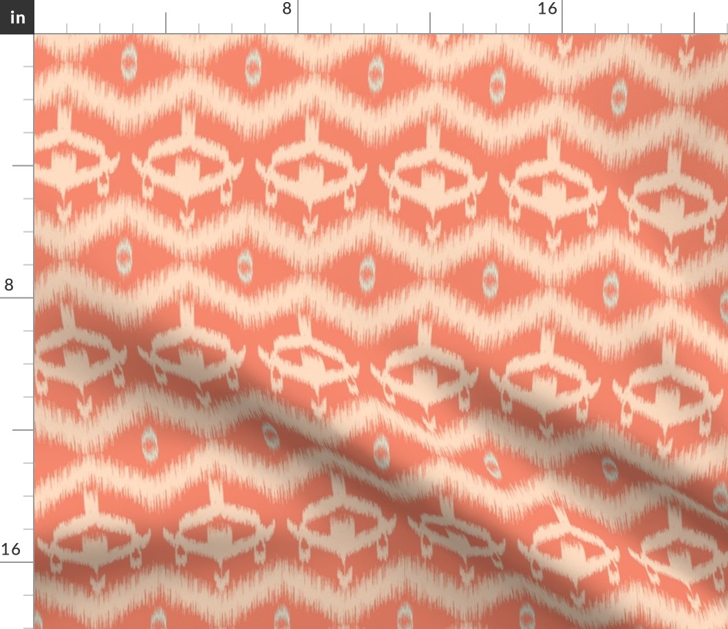 Ikat Orange