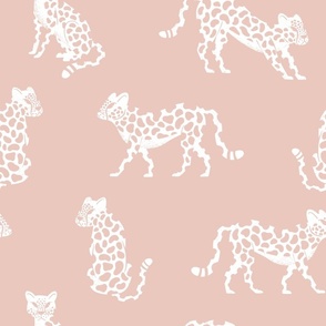 Cheetah Parade-Light Pink