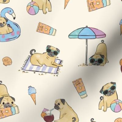 pug beach