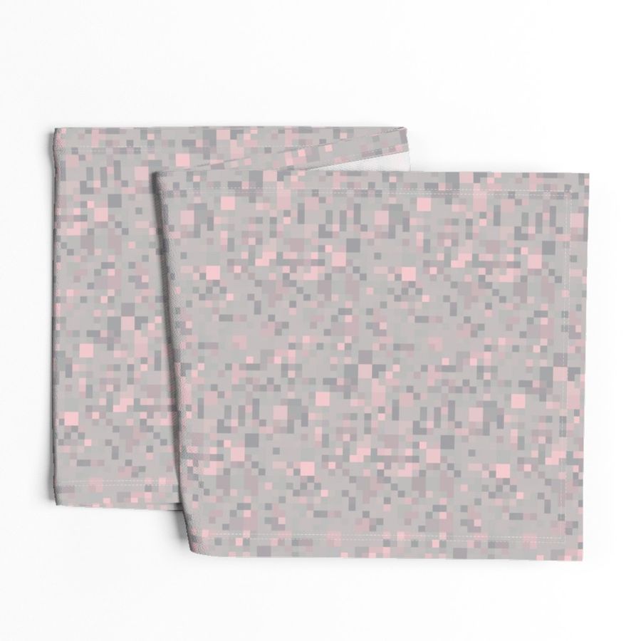 Pixel Check Pink Grey © Gingezel™ 2014