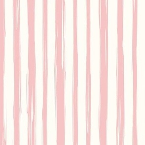 Brushstroke Stripes - Pink