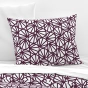 Mari - Geometric Circles - Crimson Line  - Large Scale