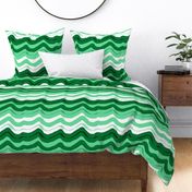 zig zag wave /Emerald