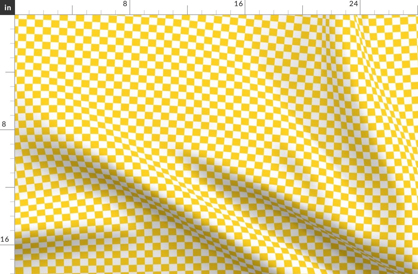 yellow white checkerboard (small)