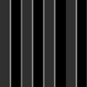 Large Stripes - Black