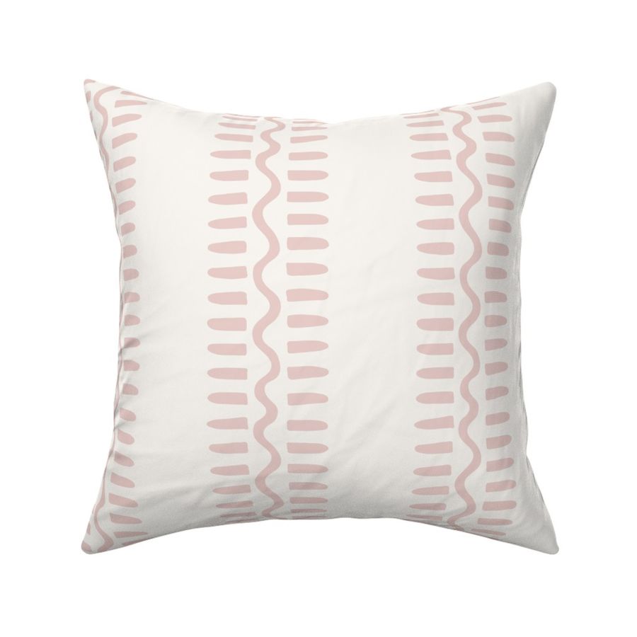 Elliott pink wavy stripe