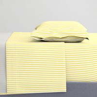 Ticking Stripe: Yolk Yellow & White Pillow Ticking