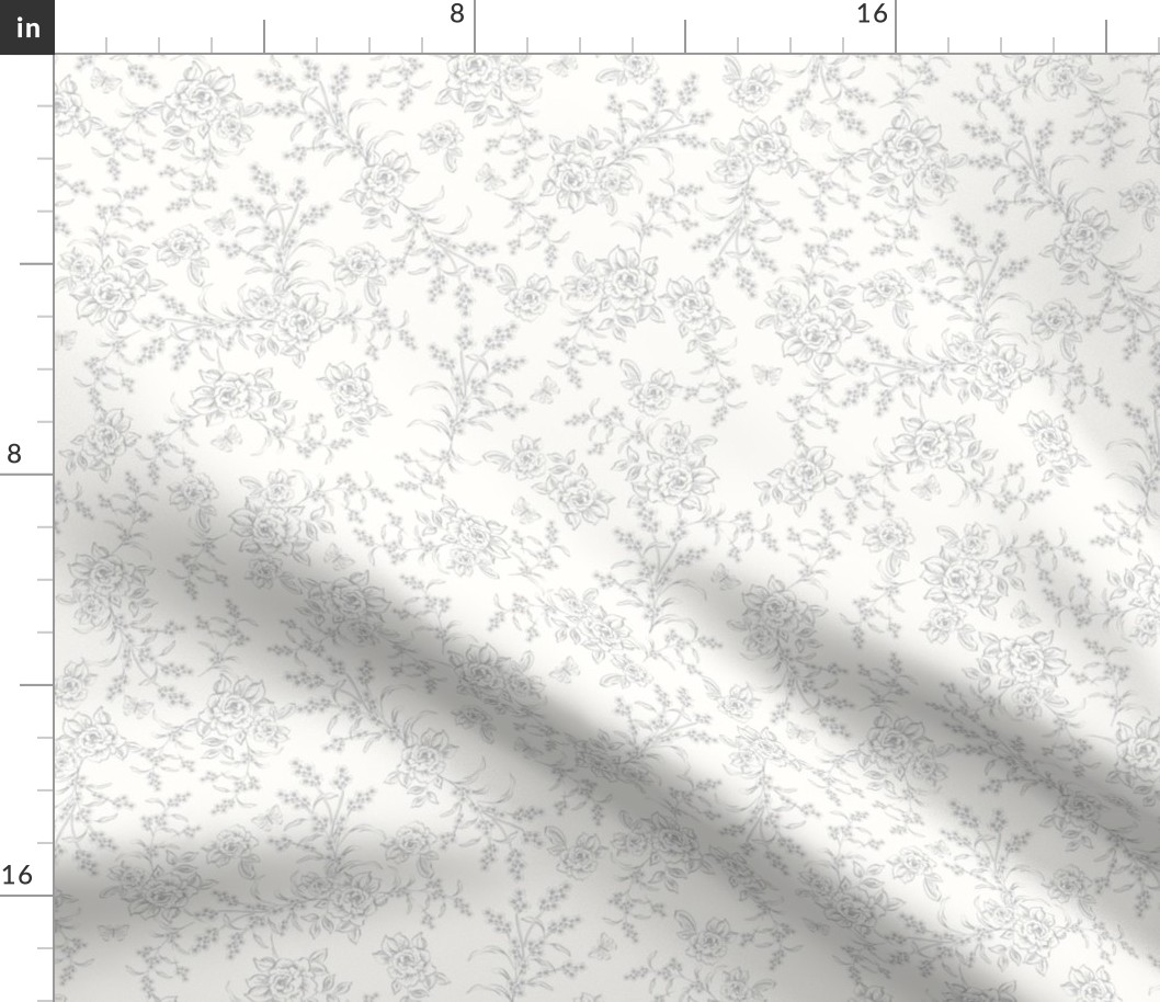 TOILE FLOWERS NO BIRDS GRAY-01