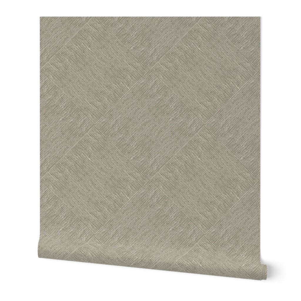 Sage green rustic diagonal texture squares for a modern farmhouse